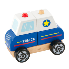Полицейская машина Woody Pyramid Viga Toys (50201FSC)