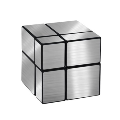 Зеркальный кубик 2x2 Shengshou Серебро