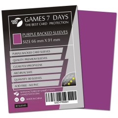 Протекторы для карт Games7Days 66х91 PURPLE (GSD-PR6691)