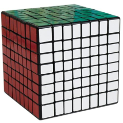 Кубик 8х8 Shengshou (черный)