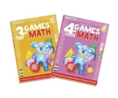 Набір інтерактивних книг Smart Koala Ігри математики (3,4 сезон) (SKB34GM)