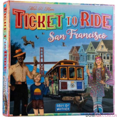 Квиток на потяг - Сан Франциско (Ticket to Ride: San Francisco) (EN) Days of Wonder- Настільна гра