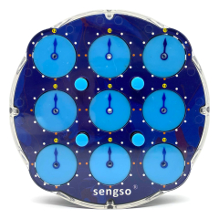 Головоломка Sengso Часы Рубика магнитные