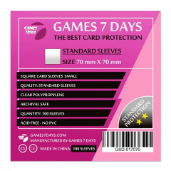 Протекторы для карт Games7Days 50 micron70x70 (Standard quality) (GSD-017070)