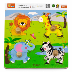 Деревянные рамки-каркасы Viga Toys Animals в Африке (50840)