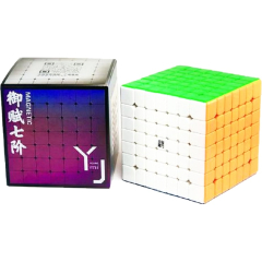 Кубик 7х7 YJ YuFu 2M (цветной) магнитный