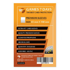 Протекторы для карт Games7Days 90 micron 65x100 (Premium quality) (GSD-026510)