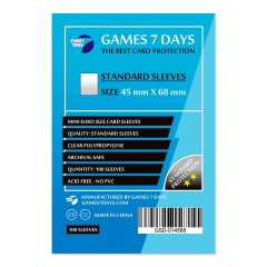 Протекторы для карт Games7Days 50 micron 45x68 (Standard quality) (GSD-014568)