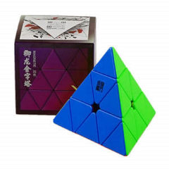 Пирамидка YJ Yulong Pyraminx V2M (цветная) магнитный