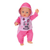 Набір одягу для ляльки BABY born Спортивний костюм для бігу (43 cm, рожевий) (830109-1)