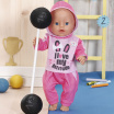 Набір одягу для ляльки BABY born Спортивний костюм для бігу (43 cm, рожевий) (830109-1)