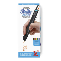 Набор 3Doodler Create Plus черная 3D-ручка, 75 стержней (8CPSBKEU3E)