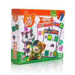 Настільна гра Vladi Toys Алфавіт на магнітах 44 Кішки (VT5411-07)
