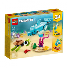 Конструктор LEGO Дельфин и черепаха (31128)
