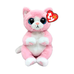 Дитяча м'яка іграшка TY Beanie Bellies "Рожеве кошеня" / "LILLIBELLE"