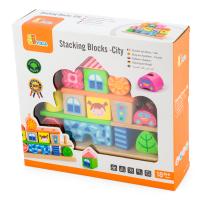 Набір кубиків Viga Toys Місто (50043)