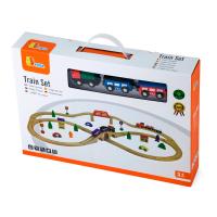 Іграшка Viga Toys Залізниця, 49 дет. (56304)