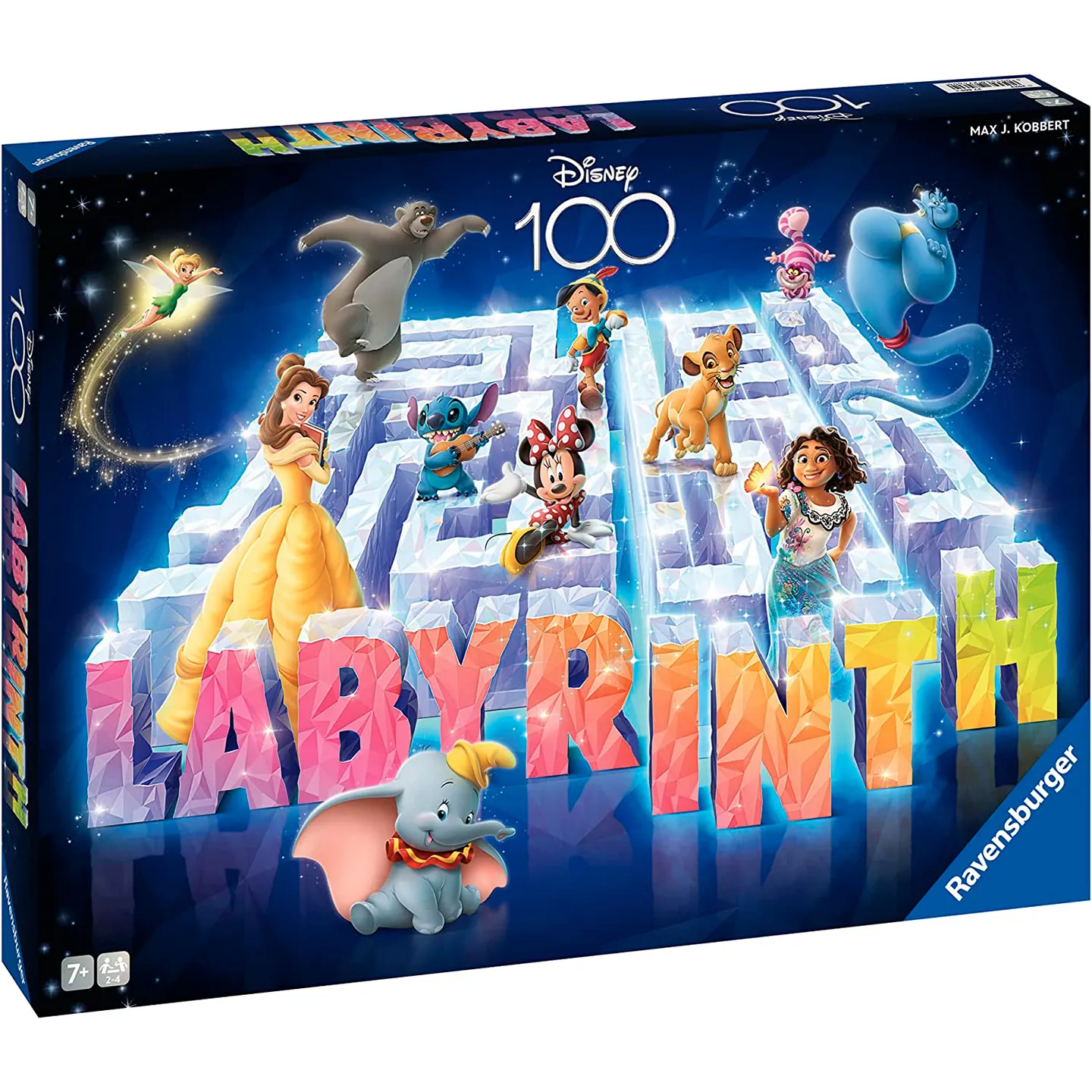 Божевільний лабіринт. 100 років Діснею (Das verruckte Labyrinth - Disney 100) (англ., нім.) - Настільна гра