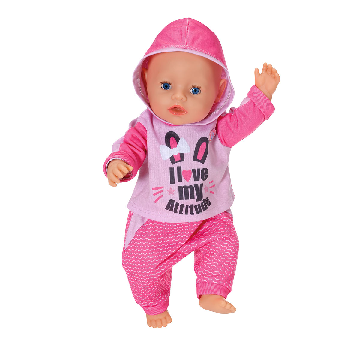 Набор одежды для куклы BABY born Спортивный костюм для бега (43 cm, розовый) (830109-1)
