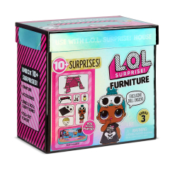 Ігровий набір із лялькою LOL Surprise! Furniture S2 - Кімната Леді-Сплюшки (570035)