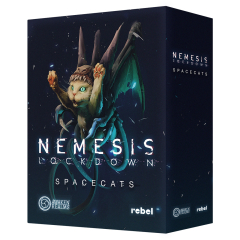 Настільна гра Awaken Realms Немезіда. Локдаун. Космічні коти. Доповнення (Nemesis. Lockdown. Space Cats) (англ.)