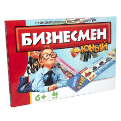 Настольная игра Strateg Юный бизнесмен на русском языке (331)