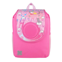 Upixel футуристический детский легкая школьная сумка - розовый