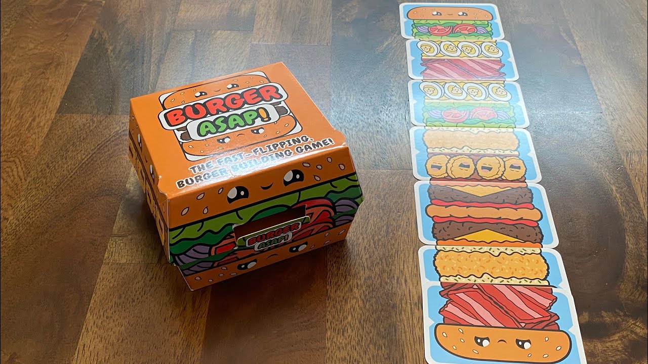Гарячі Бургери (Burger ASAP) (UA) Lord of Boards - Настільна гра