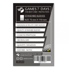 Протектори для карт Games7Days 50 micron 70x110 (Standard quality) (GSD-017011)