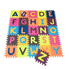 Дитячий килимок-пазл Battat ABC (140х140 см, 26 квадратів) (BX1210Z)