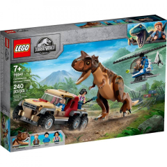 Конструктор LEGO Преследование динозавра карнотавра (76941)