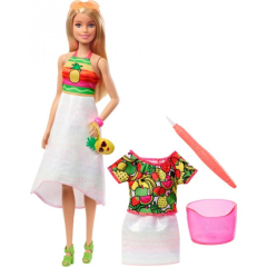 Лялька Barbie Фруктовий сюрприз серії Crayola (GBK18)