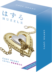 Металлическая головоломка Huzzle 4* Харт (Huzzle Heart)