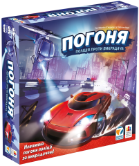 Погоня: полиция против угонщика (City chase) - Настольная игра