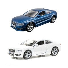 Автомодель Bburago Audi a5 (ассорти синий металлик, белый, 1:32) (18-43008)