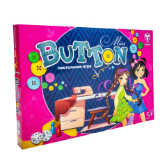 Настольная игра Strateg Miss Button маршрутная на русском языке (30355)