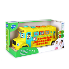 Hola Toys Music Toy School Bus (3126)
