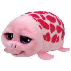Мягкая игрушка Ty Teeny's Pink Turtle (зебра, собака, хаски, лев, жираф, сова, далматин) (4214