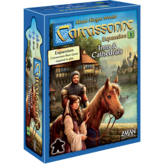 Настольная игра Z-Man Games Carcassonne: Expansion -  Inns & Cathedrals (Каркассон: Таверны и соборы) (дополнение) (англ.)