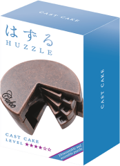 Металлическая головоломка Huzzle 4* Пирог (Huzzle Cake)