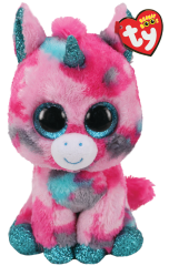 М'яка іграшка ty beanie boo's 25см єдиноріг