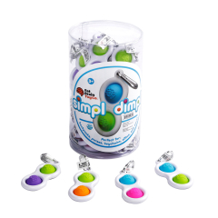 Толстые игрушки для мозга простые кнопки Dimpl 4 цвета в ассортименте. (F2111ML)
