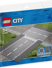 Конструктор LEGO Бічна та пряма дорога (60236)