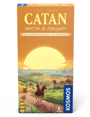 CATAN: Міста й лицарі. Доповнення для 5–6 гравців - Настільна гра