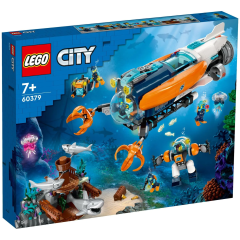 Глибоководний дослідницький підводний човен LEGO - Конструктор (60379)