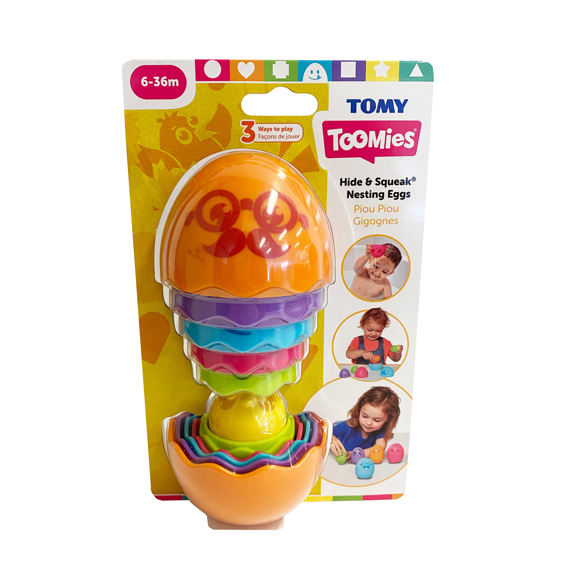 Іграшка для ванни Toomies Курча в шкаралупках (E73080)