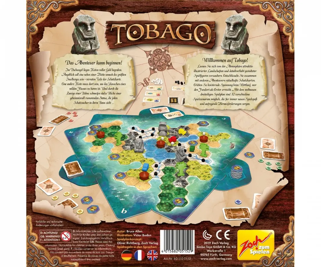 Тобаго (Tobago) (англ.) - Настільна гра