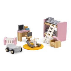 Деревянные виги -игрушки полярной кукол мебель для детской комнаты (44036)