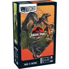 Unmatched: Jurassic Park – InGen vs Raptors (EN) IELLO - Настільна гра