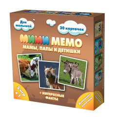Набір кубиків Ненудні Ігри Мі-Мі-Мемо Домашні тварини
